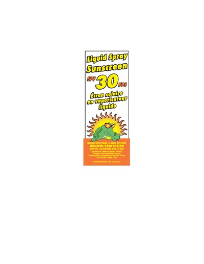 Principal Panel (Liquid Sunscreen Spray Spf 30 Page 1)
